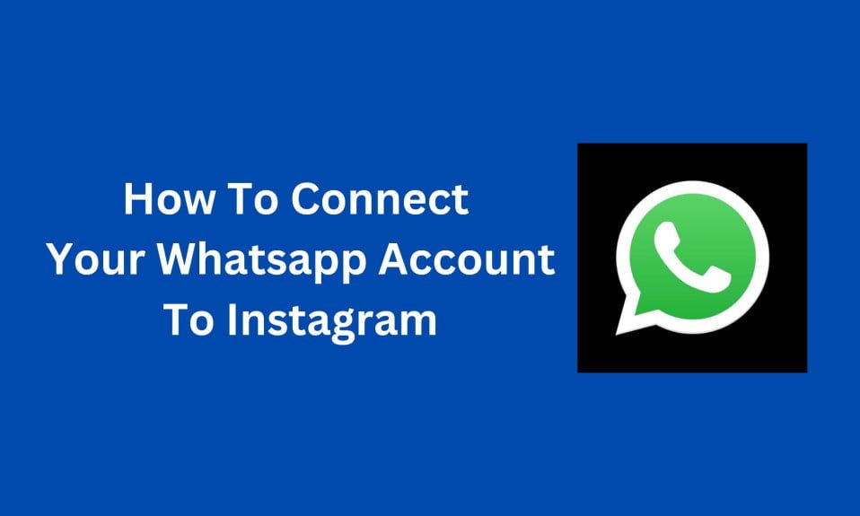 connect your Whatsapp to Instagram