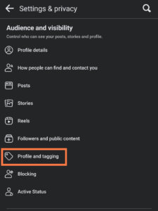 Restrict can see what others post on your profile