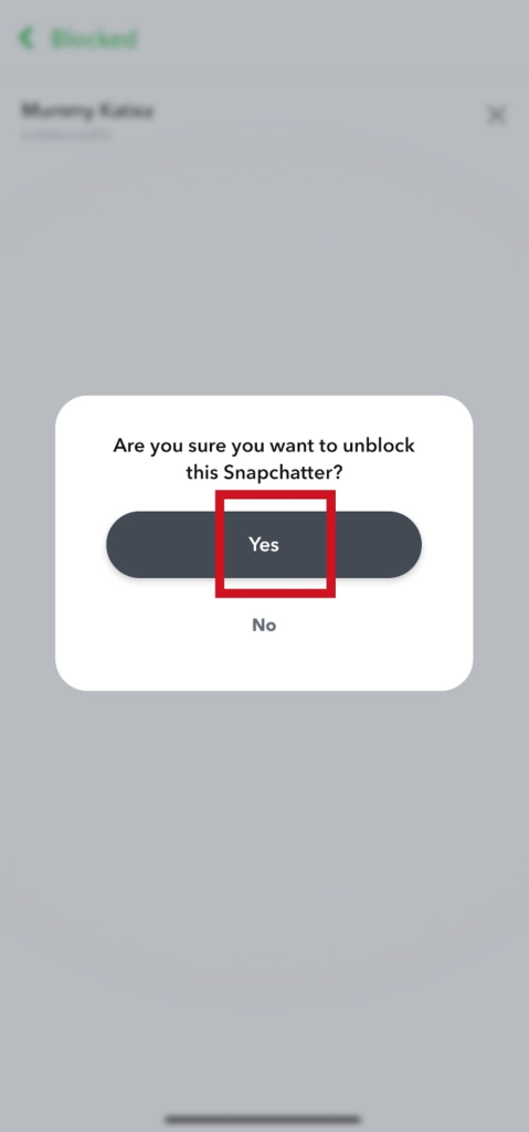 How to Unblock Someone on Snapchat