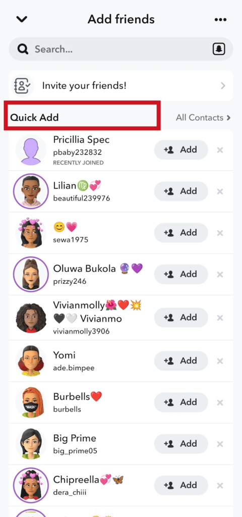 add friends

